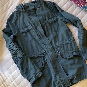 A New Day Gray Utility Jacket